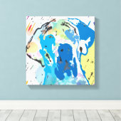 Großer Dance-Druck Leinwanddruck (Insitu (Holzboden))