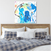 Großer Dance-Druck Leinwanddruck (Insitu (Schlafzimmer))
