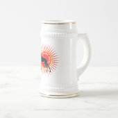 Großer Däne Bierkrug Bierglas (VorderseiteRechts)
