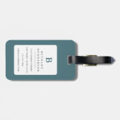 Großer Dane-Gepäckträger Gepäckanhänger (Rückseite horizontal)