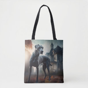 Großer Däne Halloween Gruselig Tasche