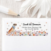 Großer Dane Hund mit Schal (Insitu)