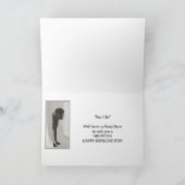 Großer Däne-Hunde Humor SOHN Karte (Innenseite)