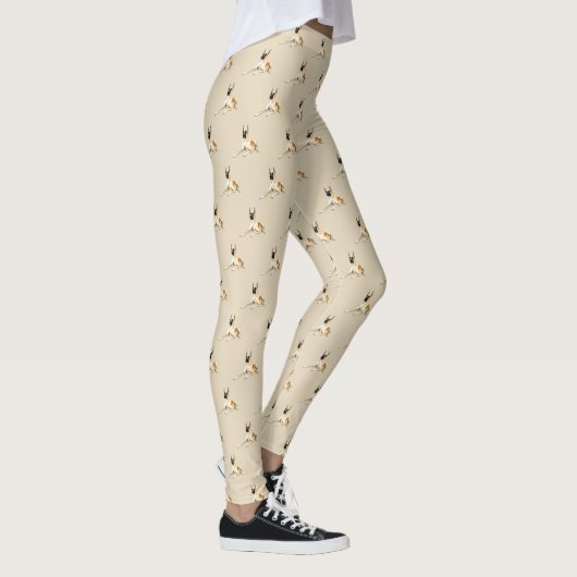 Großer Däne-Hundekunst-Leggings Leggings (Rechts)