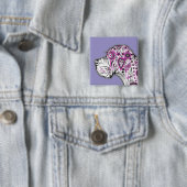 Großer Däne Illustrationskopf Button (Beispiel)