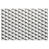 Großer Däne in der Silhouette Stoff (Yard (91,4 cm))