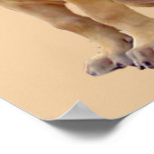 Großer Dane King of Hogs Print Poster (Ecke)