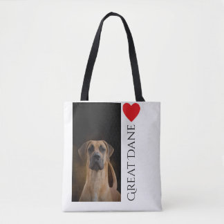 Großer Däne Liebhaber-Tasche Tasche