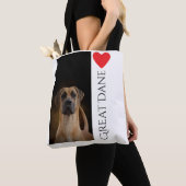 Großer Däne Liebhaber-Tasche Tasche (Von Nahem)
