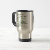 Großer Däne-Reise-Tasse Reisebecher (Vorderseite Links)