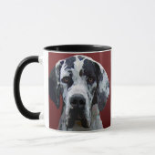 Großer Däne schöne Harly Tasse (Links)