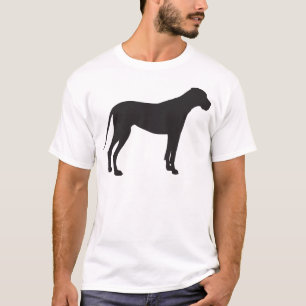 Großer Däne-Silhouette T-Shirt