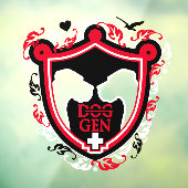 Großer Dane-Sticker / Kleben Fensteraufkleber (Blatt 3)