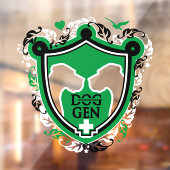 Großer Dane-Sticker / Kleben Fensteraufkleber (Blatt 2)