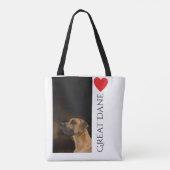 Großer Däne-Tasche Tasche (Rückseite)