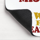 Großer Däne u. Ehemann-vermisste Belohnung für Mousepad (Ecke)