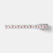 Großer Däne Weihnachten Satinband (Vorderseite)