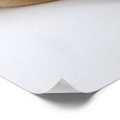 Großer Dane Welpe mit Spielzeugfußball Poster (Ecke)