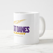 Großer Dänen-Stolz - Uni Baseball Jumbo-Tasse (Vorderseite Rechts)