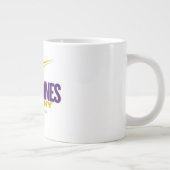 Großer Dänen-Stolz - Uni Baseball Jumbo-Tasse (Rechts)