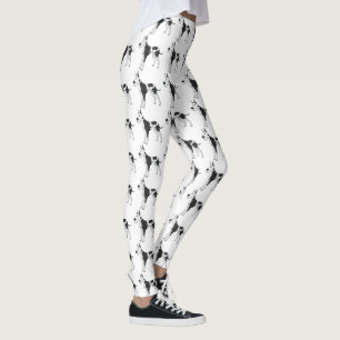 großer dänischer doggen-cartoon 2 leggings