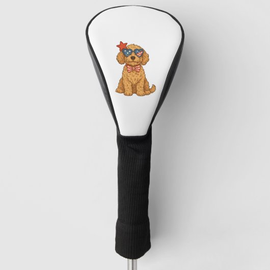 Großer Dänischer Hund Golf Headcover (Vorderseite)