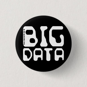 Großer Daten-Wissenschaftler Button