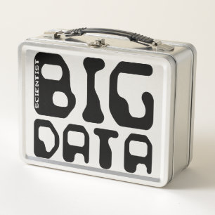 Großer Daten-Wissenschaftler Metall Lunch Box