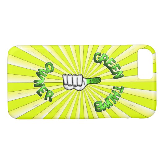 Großer Daumen (Gartenarbeit) Case-Mate iPhone Gehä Case-Mate iPhone Hülle (Rückseite (Horizontal))