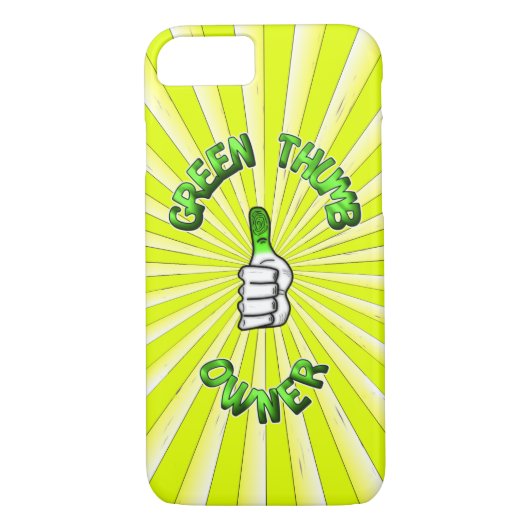 Großer Daumen (Gartenarbeit) Case-Mate iPhone Gehä Case-Mate iPhone Hülle (Rückseite)