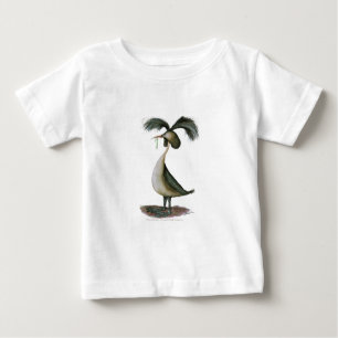 großer des mit Haube wilder Vogel Grebe, tony Baby T-shirt