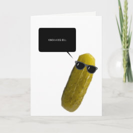 GROSSER DILL-GLÜCKWUNSCH KARTE