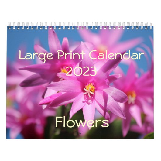 Großer Druckkalender 2015 - Blume Kalender (Titelbild)