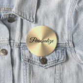 Großer Druckknopf aus Edelmetall Button (Beispiel)