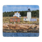 Großer Duckinsel Leuchtturm, Maine Cutting Board Schneidebrett (Vorderseite)