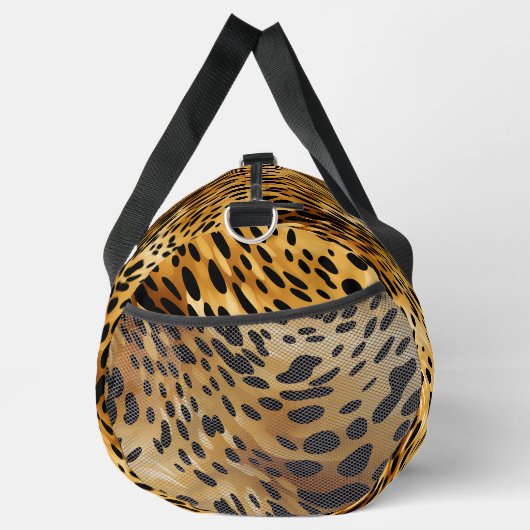 Großer Duffel-Beutel Leopard Print Duffle Bag (Rechts)