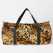 Großer Duffel-Beutel Leopard Print Duffle Bag (Rückseite)