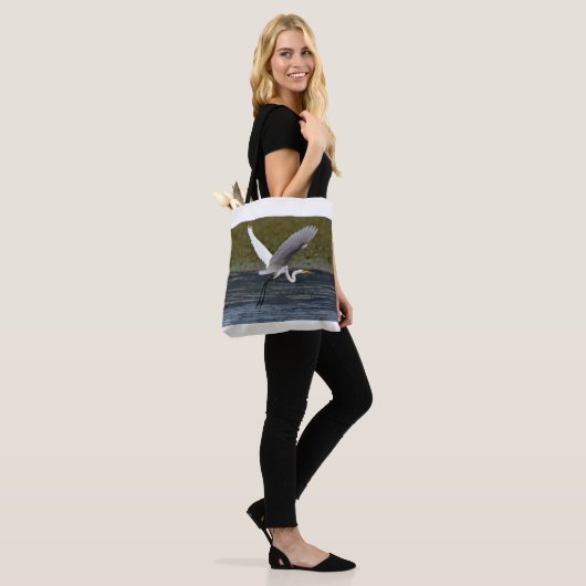 Großer Egret Tasche (Am Model)