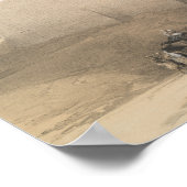 Großer Eingang zum Luxor-Tempel, Ägypten Poster (Ecke)