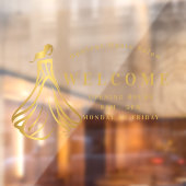 Großer Eintritt Luxus Fensteraufkleber (Blatt 2)