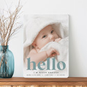 Großer Empfang | Ankündigung von Foto zur Geburt