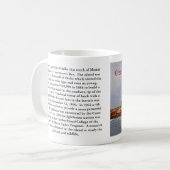 Großer Enten-Insel-Leuchtturm, Maine-Tasse Kaffeetasse (Vorderseite Links)