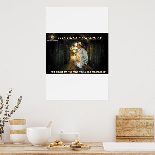 GROSSER ESCAPE POSTER (Küche)
