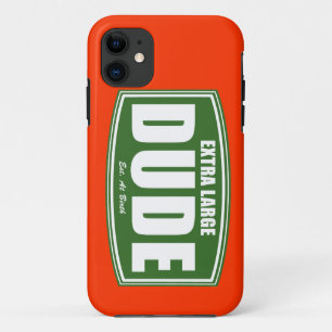 Großer ExtraTyp hergestellt an der Geburt Case-Mate iPhone Hülle