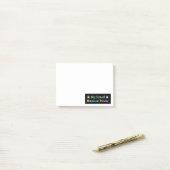 Großer Fan der Atomkraft Post-it Klebezettel (Auf Schreibtisch)