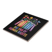 Großer Fan der Menschenrechte  Fliese (Seite)