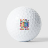 Großer Fan der Menschenrechte  Golfball (Vorderseite)