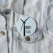 Großer Fan des Energien-Knopfes Button (Beispiel)