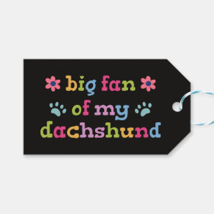 Großer Fan meiner Dachshund Geschenkanhänger