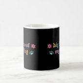 Großer Fan meines Hundes Kaffeetasse (Mittel)